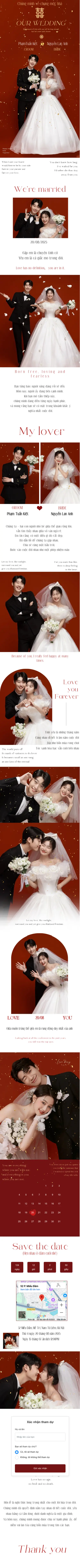 Thiệp cưới online miễn phí - Thiệp cưới 17 | Cinelove
