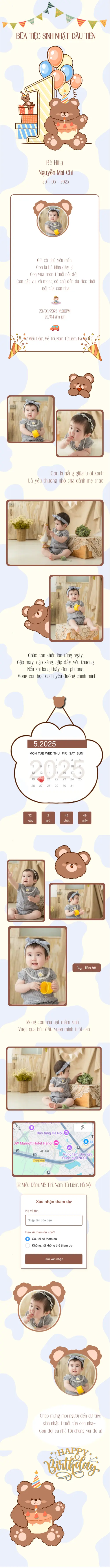 Thiệp sinh nhật online miễn phí - Thiệp sinh nhật 05 | Cinelove